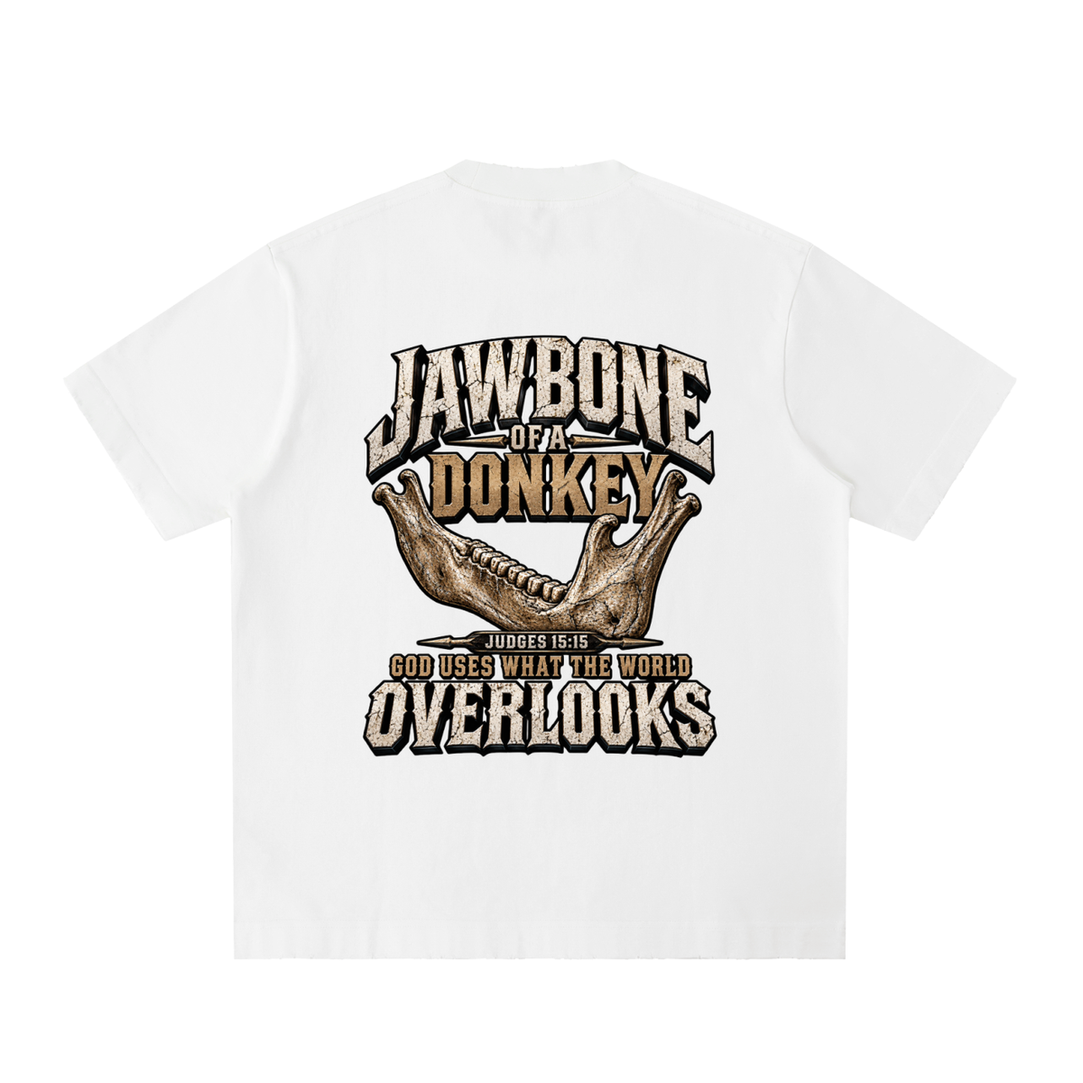 Heavyweight Vintage Washed Frayed T-Shirt