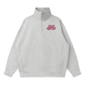 Quarter-Zip Drop Shoulder Sweatshirt