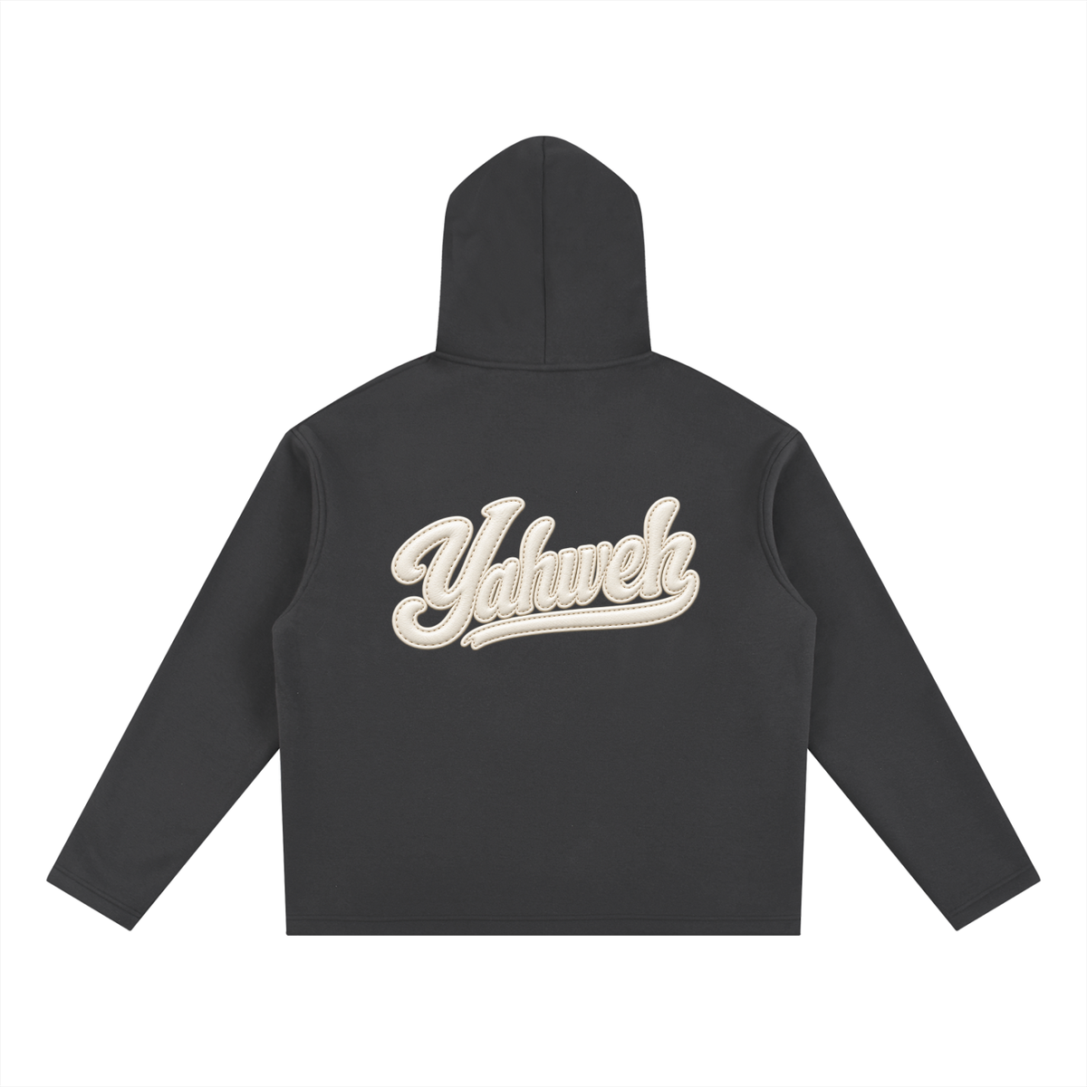 Leather Yahweh Hoodie