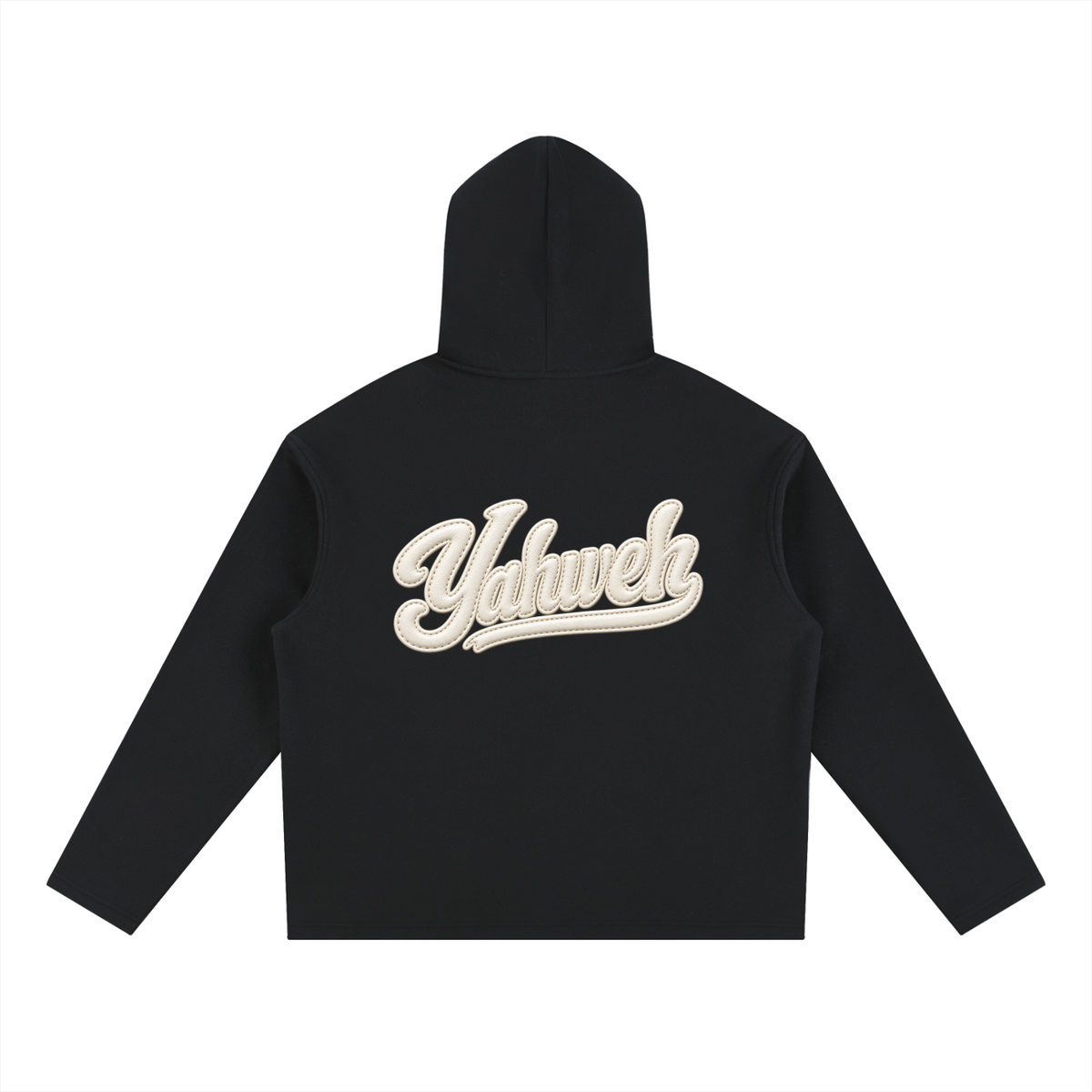 Leather Yahweh Hoodie