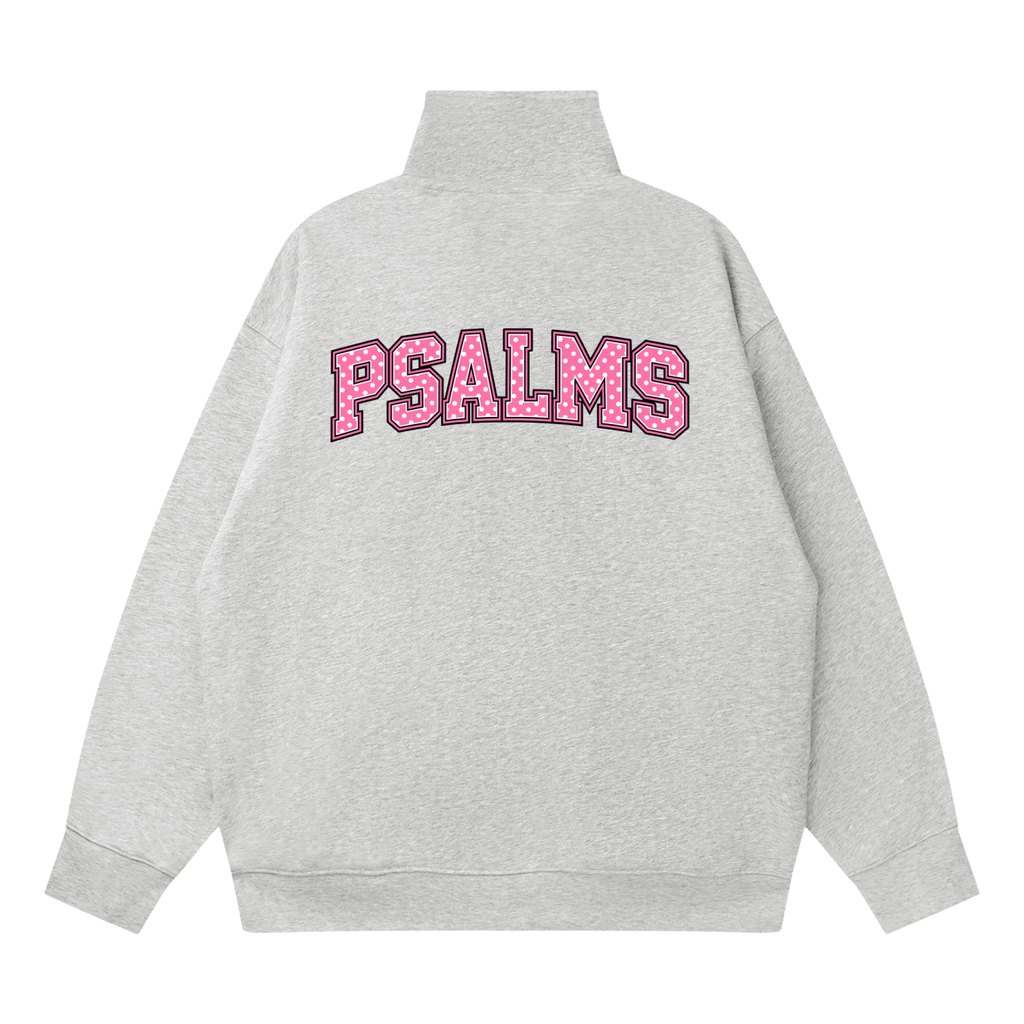 Quarter-Zip Drop Shoulder Sweatshirt