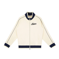 Color Block Raglan Sleeve Zip Track Jacket