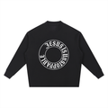 Knitted Round Neck Oversize Sweatshirt