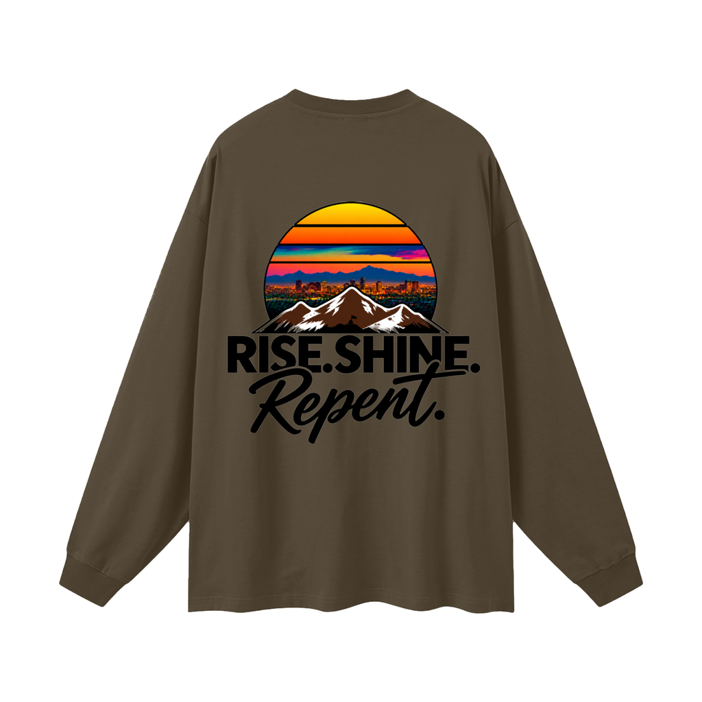 Oversized Unisex Long Sleeve T-Shirt