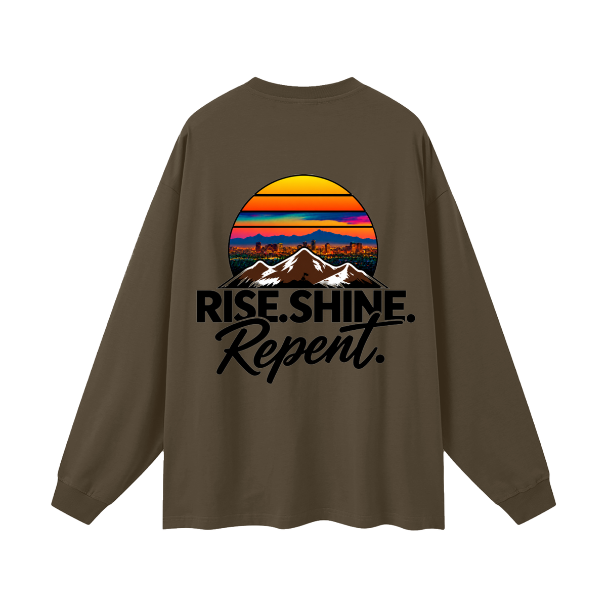 Oversized Unisex Long Sleeve T-Shirt