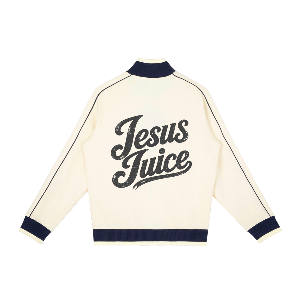 Color Block Raglan Sleeve Zip Track Jacket