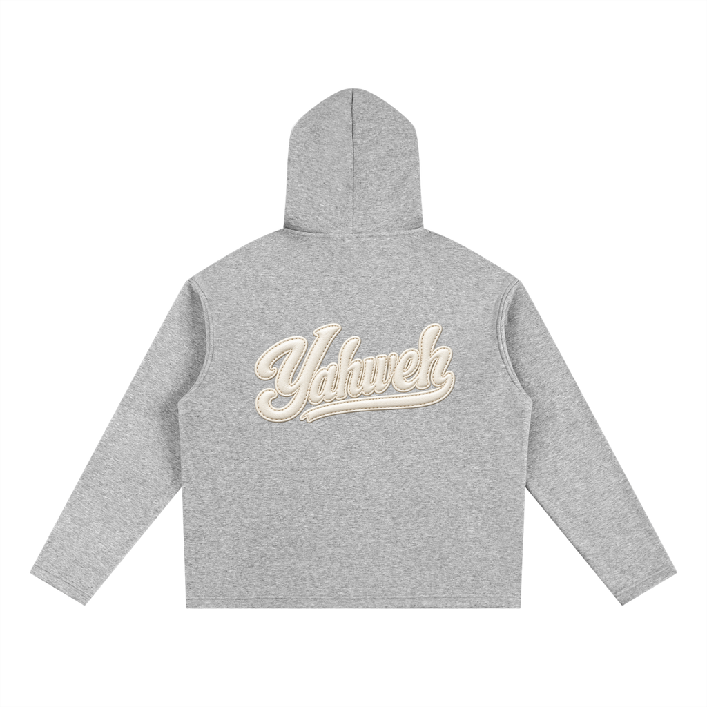Leather Yahweh Hoodie
