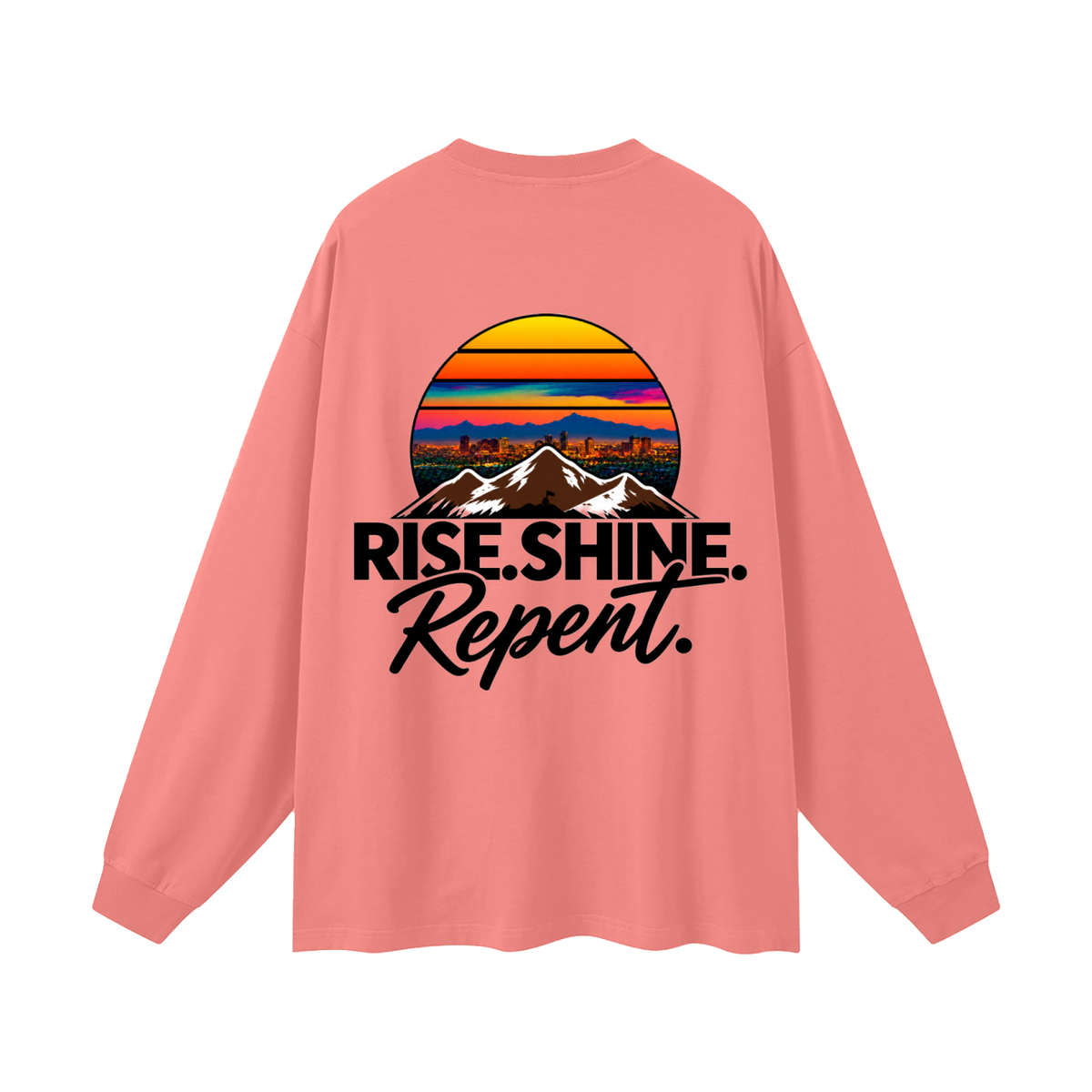 Oversized Unisex Long Sleeve T-Shirt