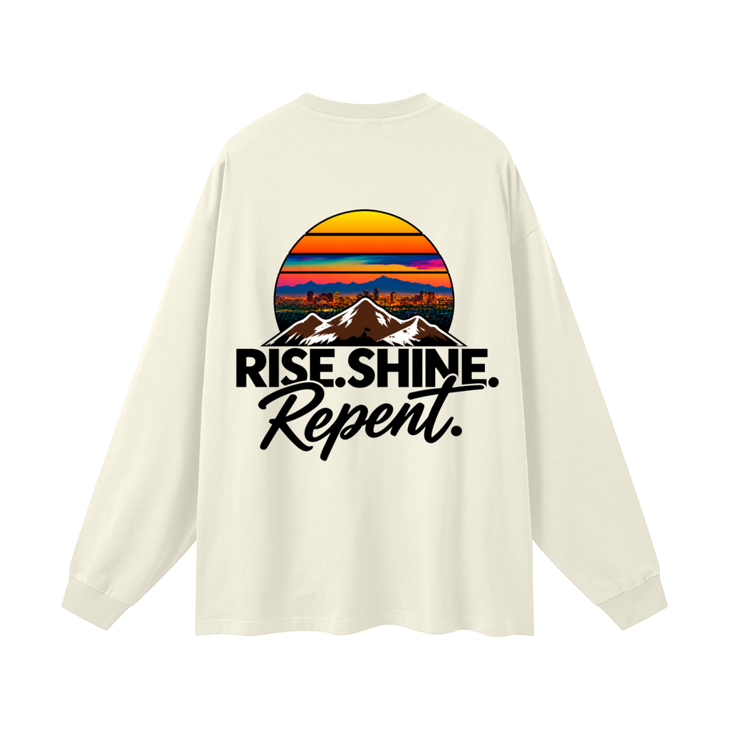 Oversized Unisex Long Sleeve T-Shirt