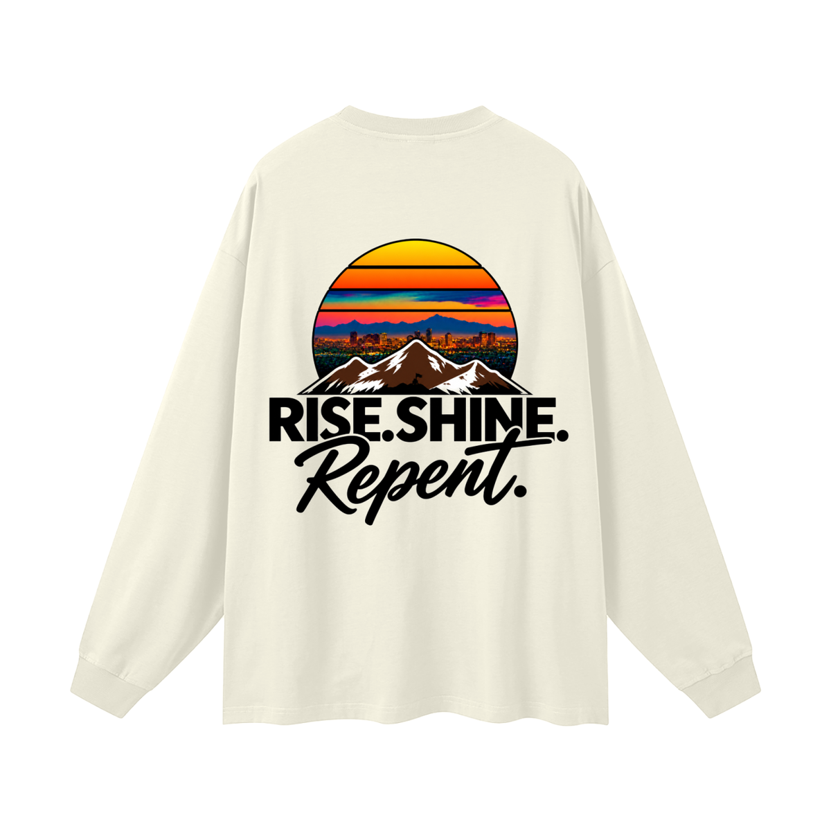 Oversized Unisex Long Sleeve T-Shirt