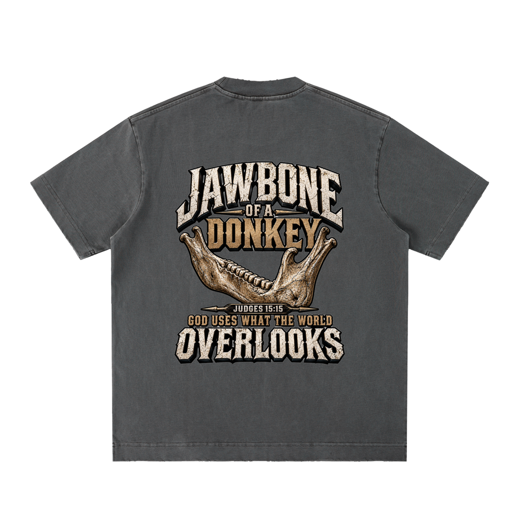 Heavyweight Vintage Washed Frayed T-Shirt