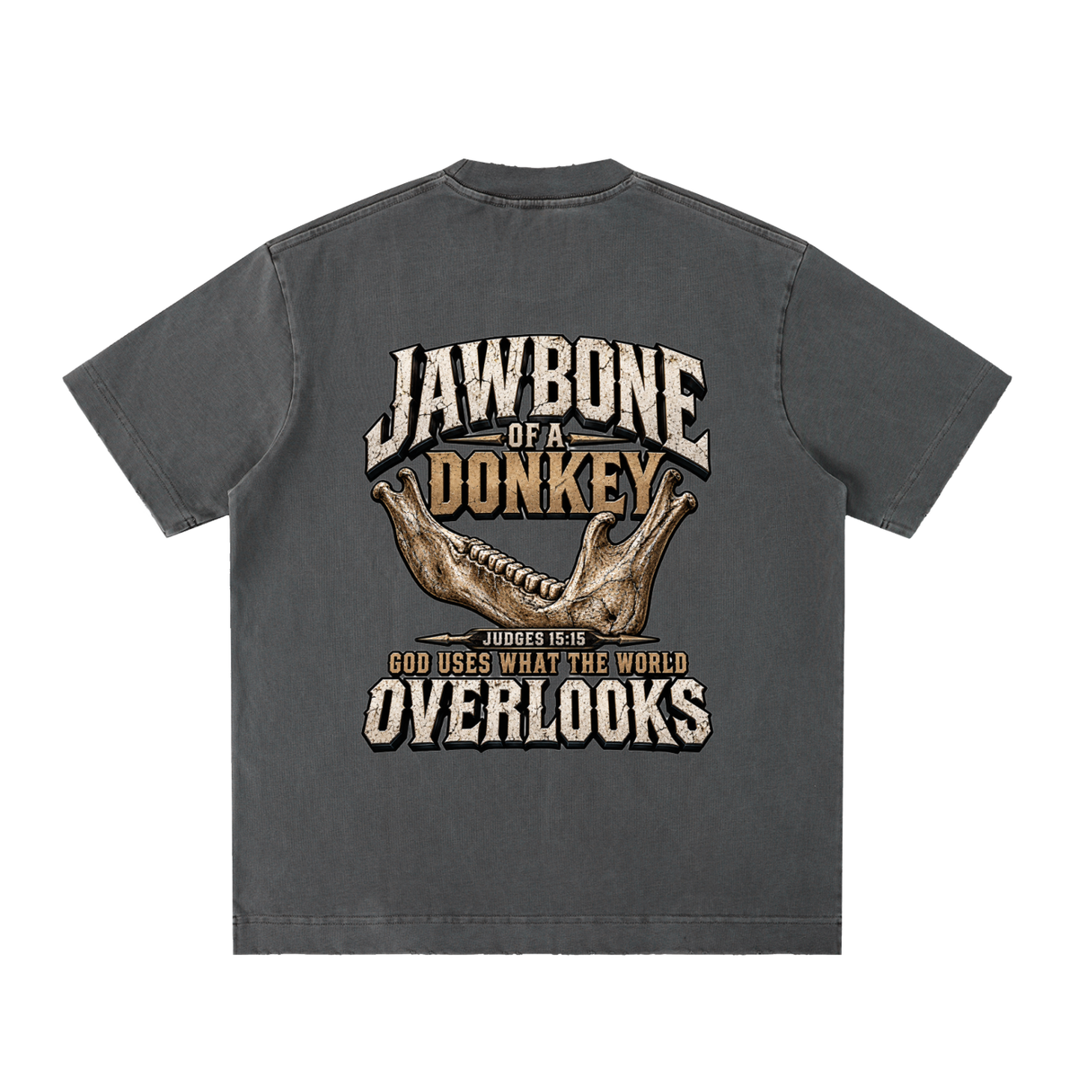 Heavyweight Vintage Washed Frayed T-Shirt